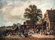 TENIERS, David the Younger The Village Feast gh oil painting picture wholesale